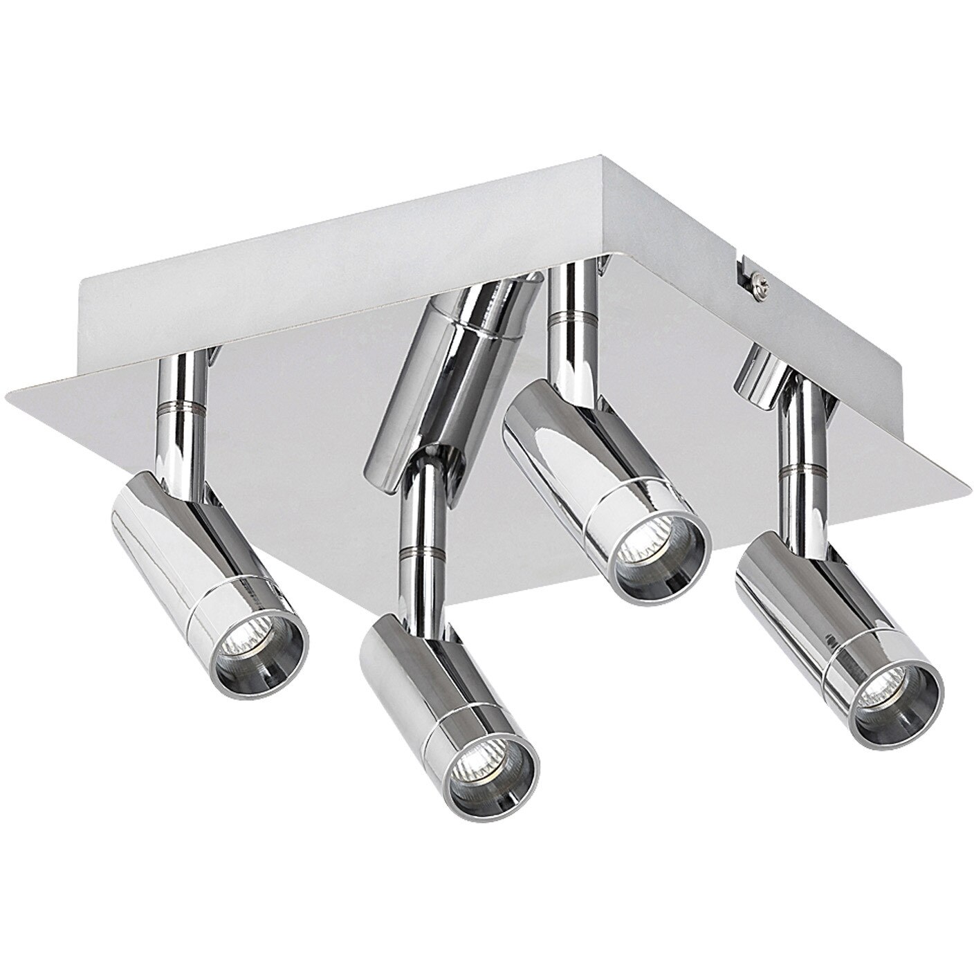 Plafoniera Rabalux George Rabbit 5496, LED, 4x 5.6 W, Metal, Argintiu