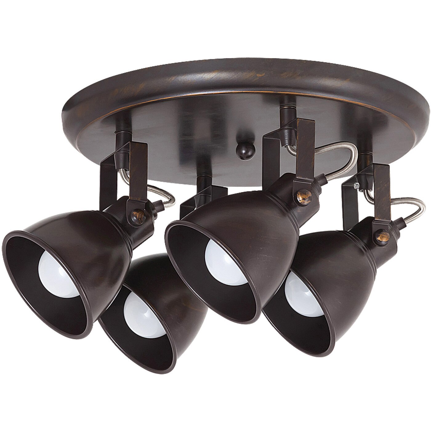 Plafoniera Rabalux Vivienne 5965, E14, 4x 40 W, Metal, Maro