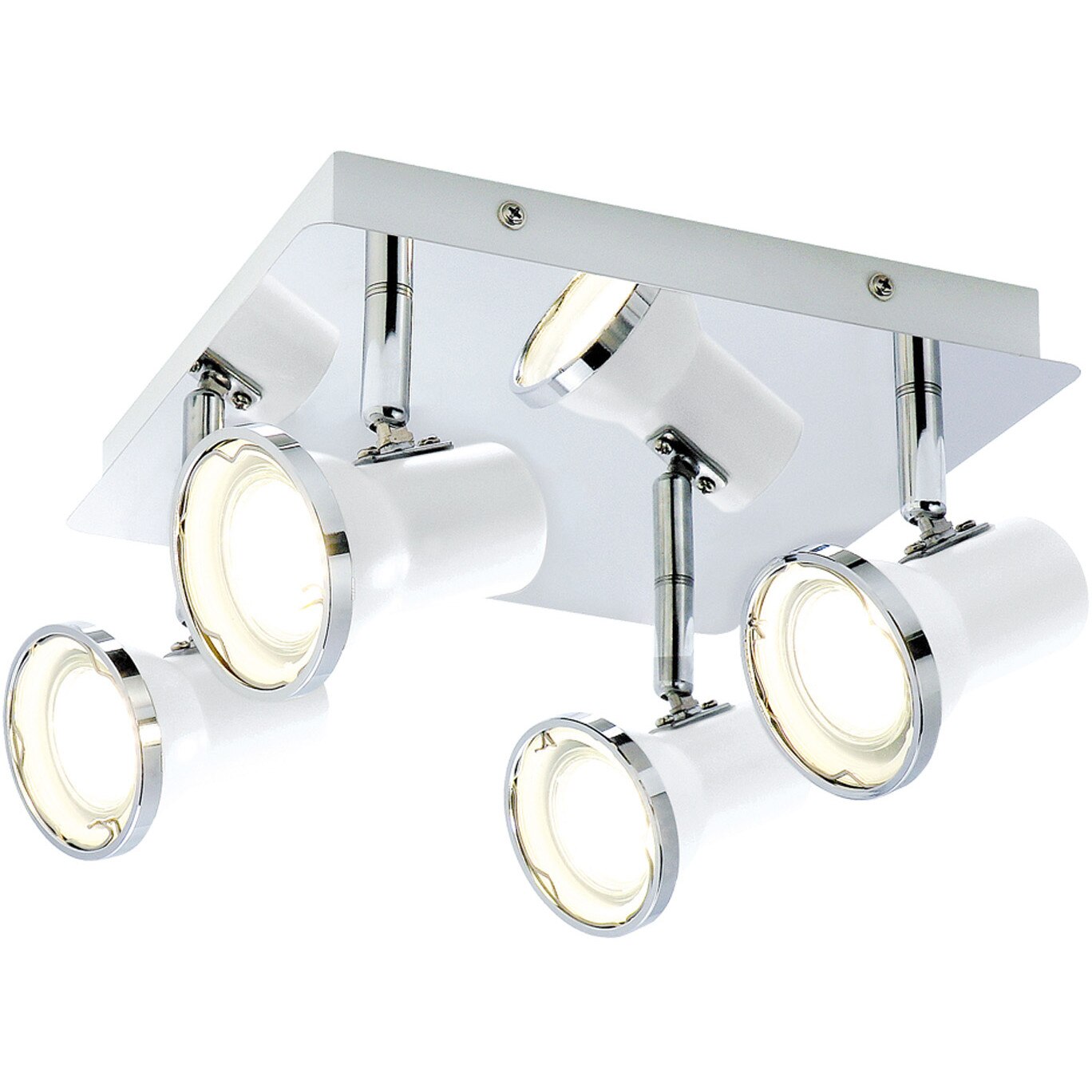 Plafoniera Rabalux Steve 5500, 4x15 W, GU10, Alb