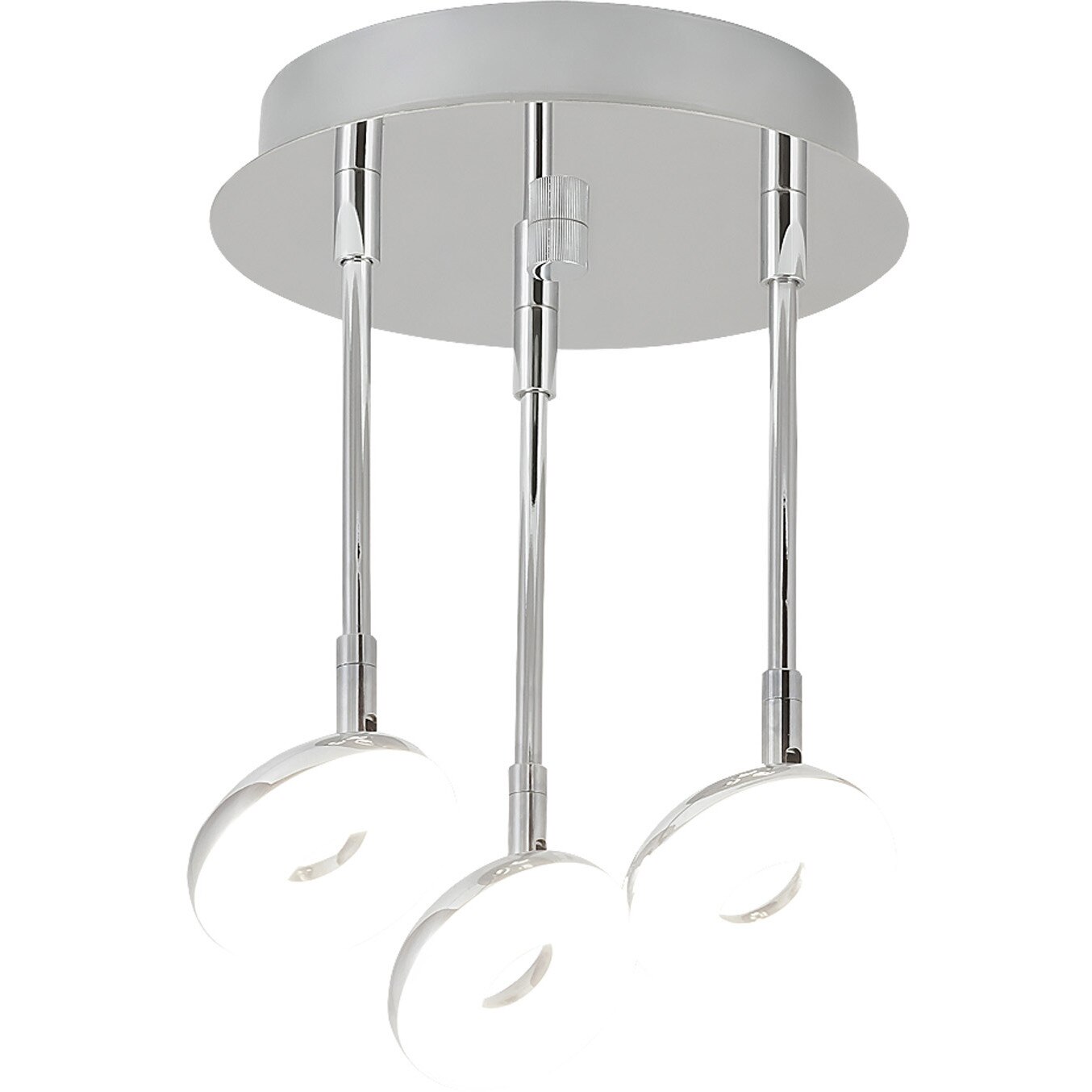 Plafoniera Rabalux Beata, 3x5 W, Argintiu