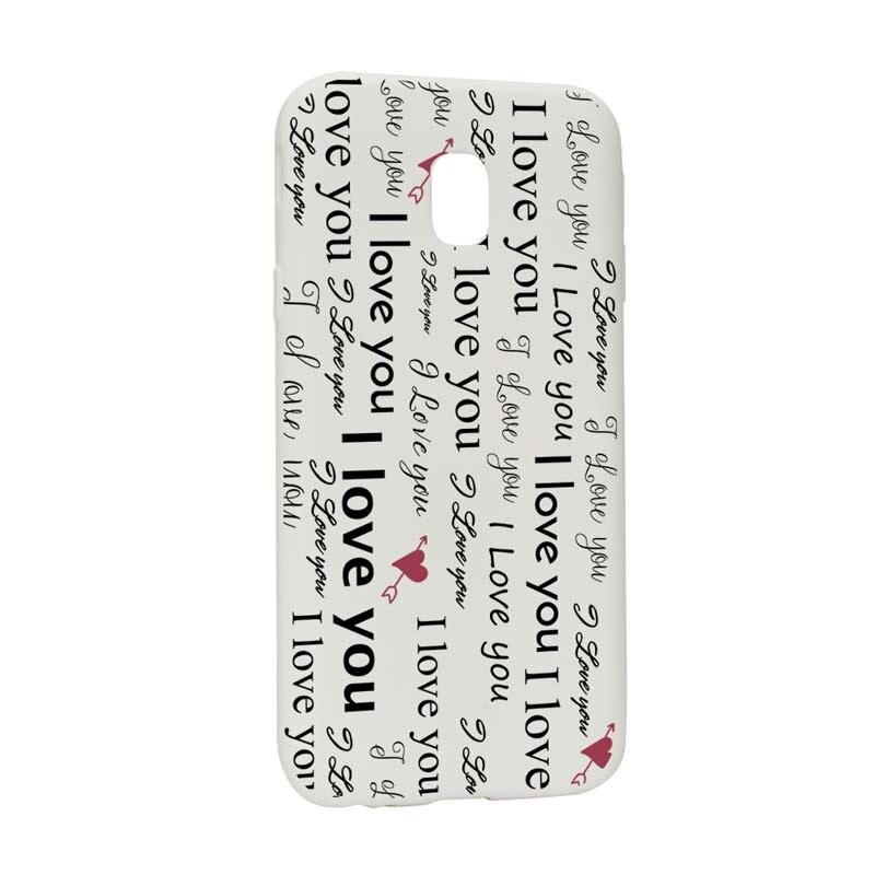 Husa Samsung Galaxy J3 2018, Silicon, Love You W40