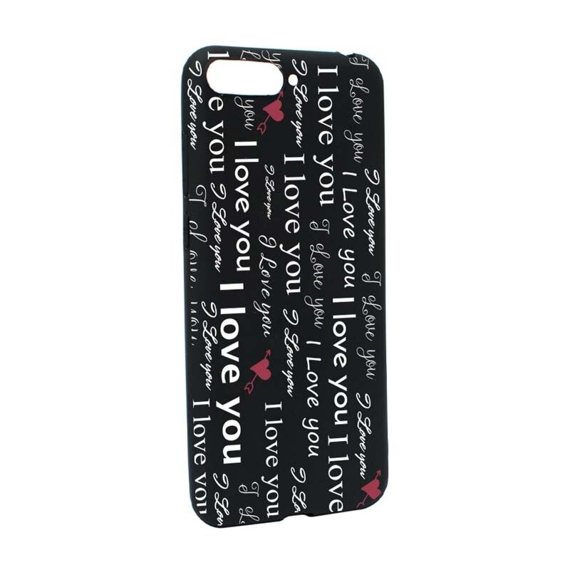 Husa Huawei Y6 2018 / Y6 Prime 2018, Silicon, Love You B40