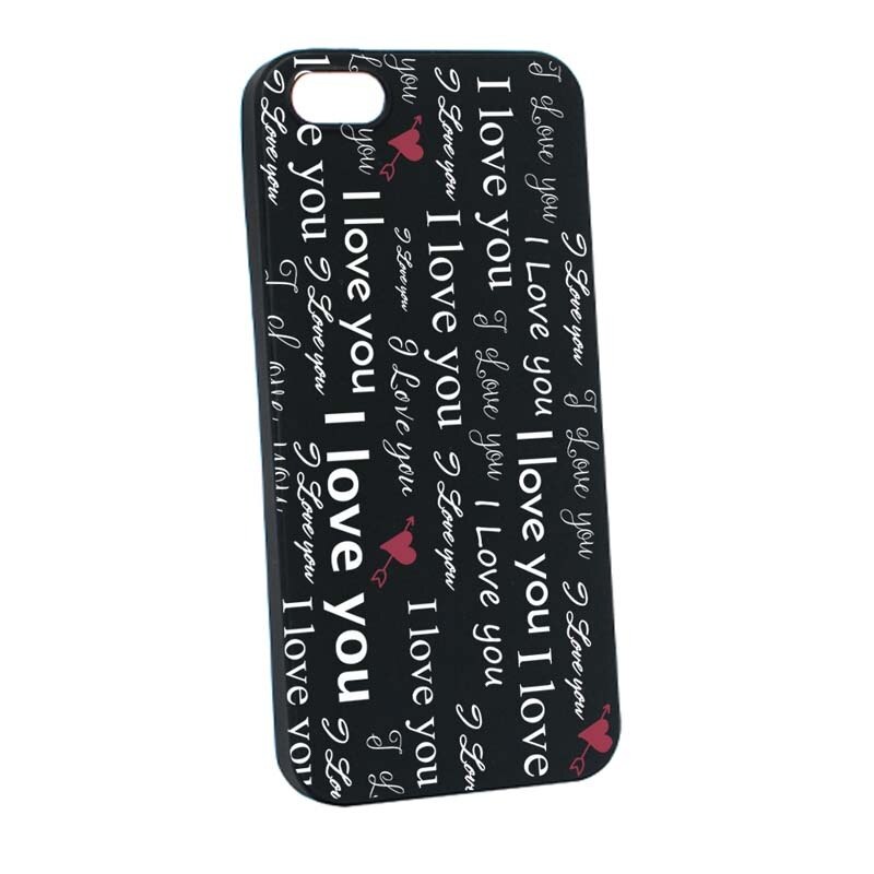 Husa Apple iPhone SE / 5S / 5, Silicon, Love You B40