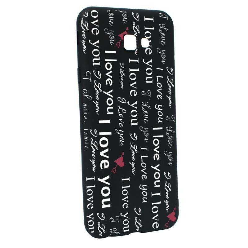 Husa Samsung Galaxy J4 Plus, Silicon, Love You B40