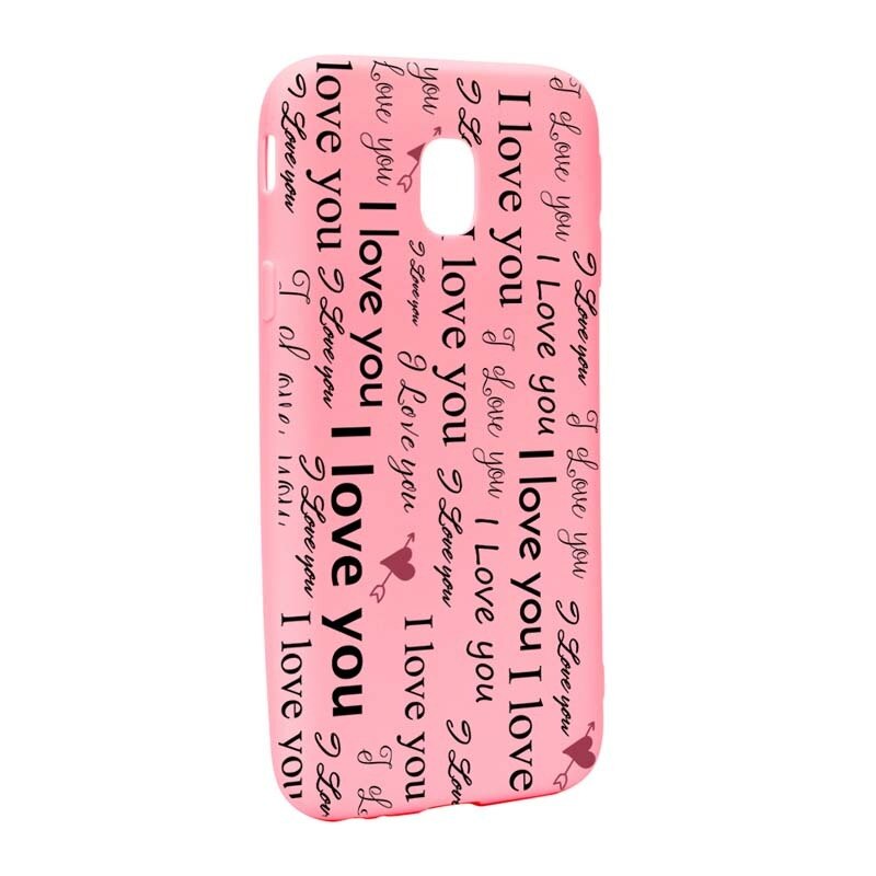 Husa Samsung Galaxy J3 2018, Silicon, Love You P40