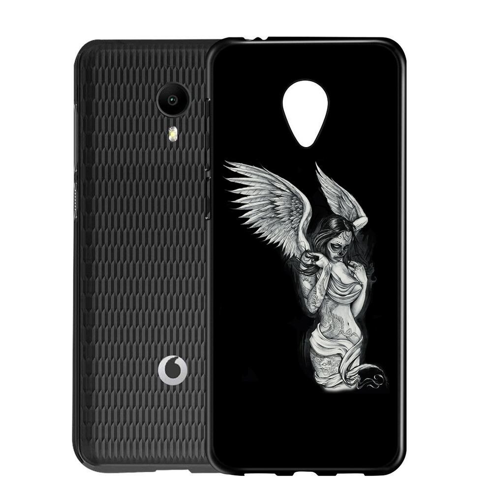 Husa Vodafone Smart N9 Lite - Silicon Matte TPU Angel.3