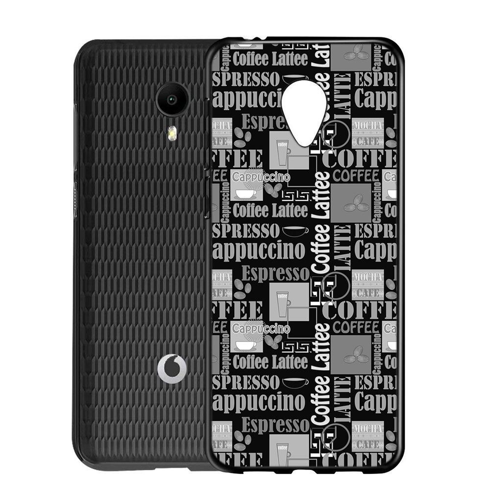 Husa Vodafone Smart N9 Lite - Silicon Matte TPU Coffee