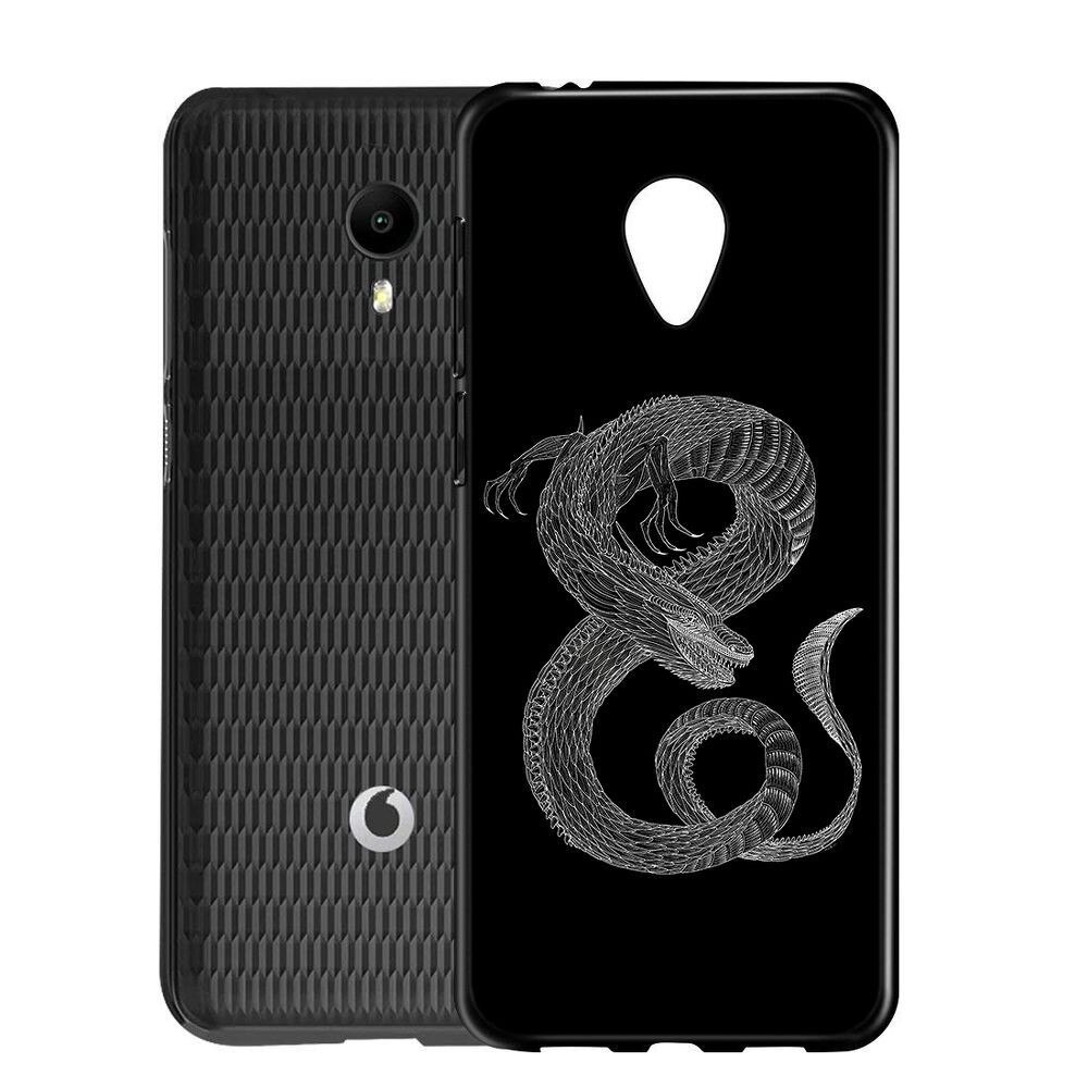 Husa Vodafone Smart N9 Lite - Silicon Matte TPU Dragon