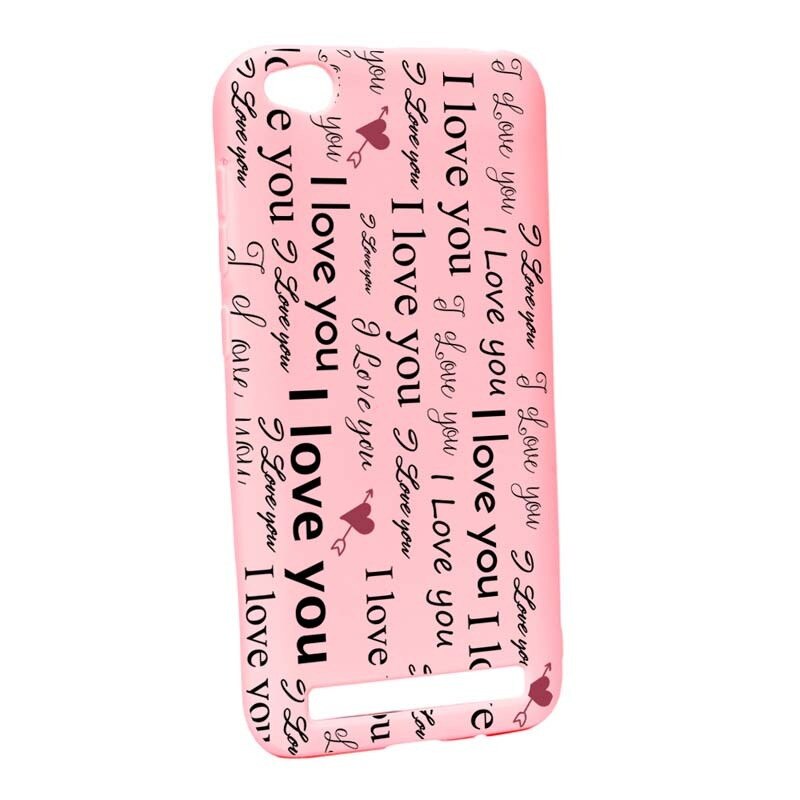 Husa Xiaomi Redmi 5A, Silicon, Love You P40