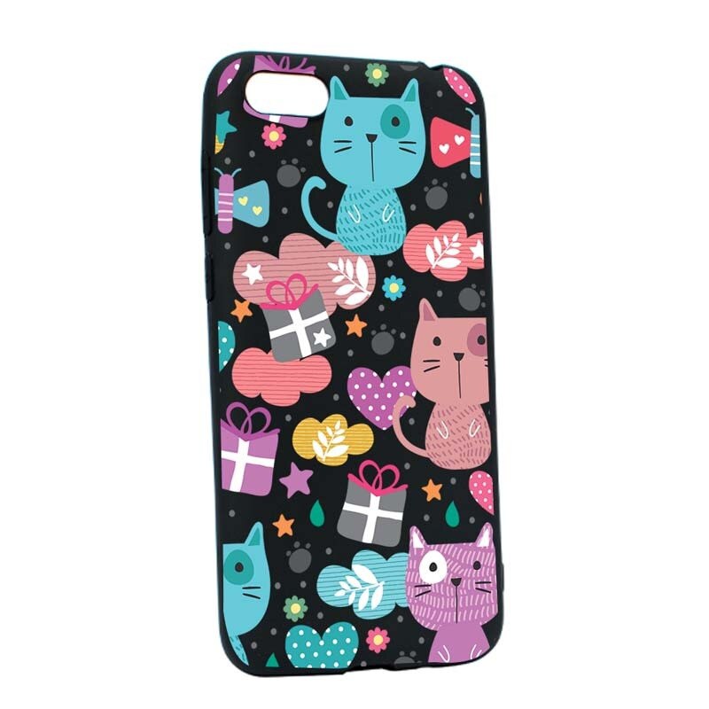 Husa Apple iPhone 7 / 8, Silicon, Lovely Cat B41