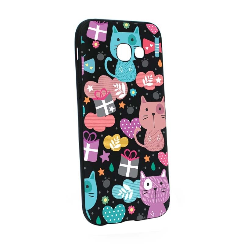 Husa Samsung Galaxy A5 2017, Silicon, Lovely Cat B41