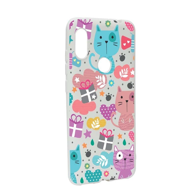 Husa Xiaomi Redmi Note 6 Pro, Silicon, Lovely Cat W41