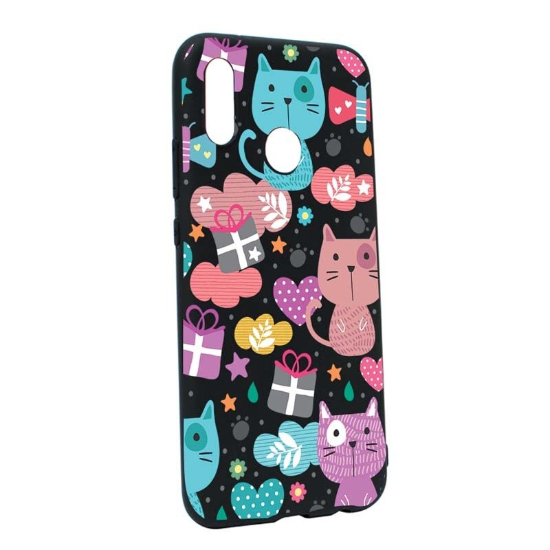 Husa Huawei P20 Lite, Silicon, Lovely Cat B41