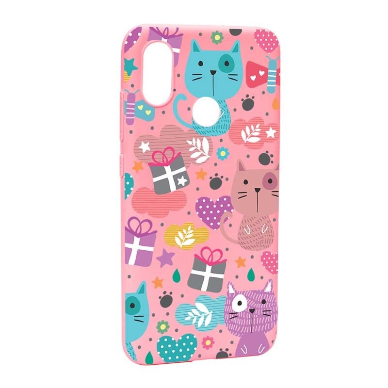 Husa Xiaomi Mi 8, Silicon, Lovely Cat P41