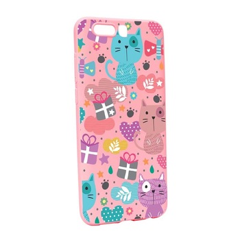 Husa Huawei Honor 9, Silicon, Lovely Cat P41 Husa Huawei Honor 9, Silicon, Lovely Cat P41