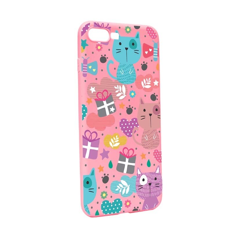 Husa OnePlus 5, Silicon, Lovely Cat P41