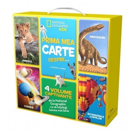 Cutie National Geographic Kids Prima Mea Carte Despre 4 Volume Emag Ro