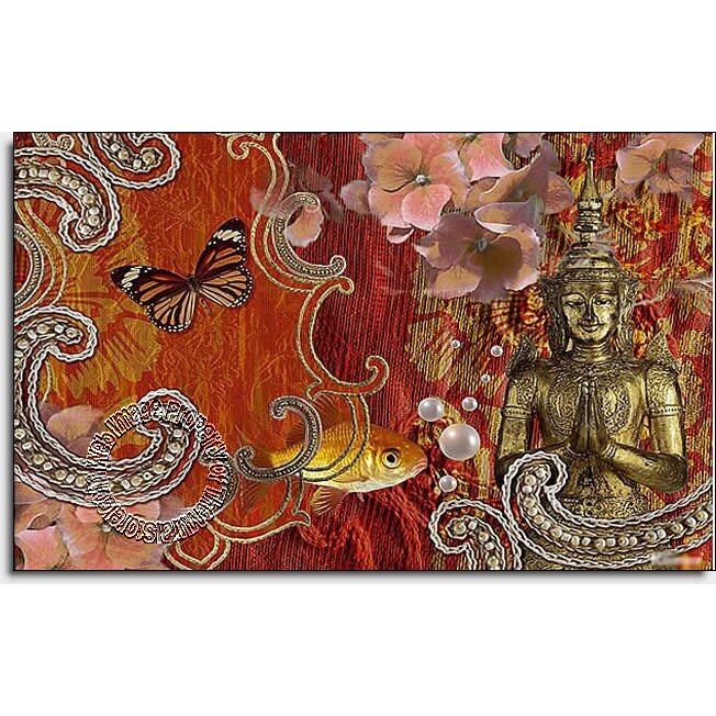 Fototapet floral Komar 8-890, Vintage 368 x 254 cm