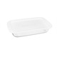 Vas rectangular cu capac plastic 2,2L roz, Marinex