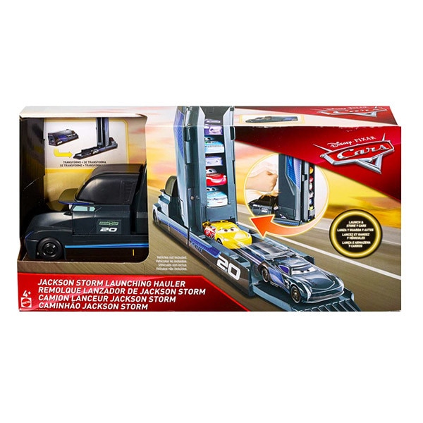 Tir Transformabil cu lansator Jackson Storm Cars 3 Disney
