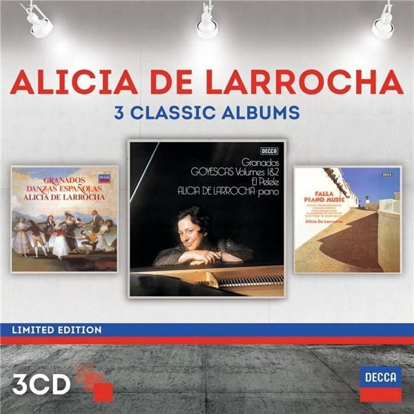 Alicia DeLarrocha - Alicia De Larrocha: 3 Classic Albums Limited Edition - CD