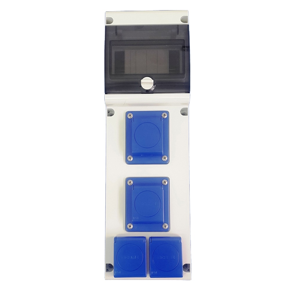 Tablou organizare santier 6M 4xschuko precablat