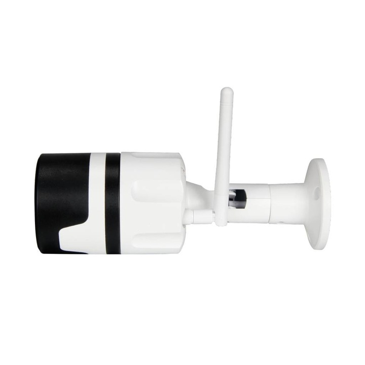 P2P камера за наблюдение, SECTEC IL-HIP316-2M-C, WIFI, 1080P, 2MP, облачно съхранение, с IR, за външен монтаж, слот за TF карта, микрофон
