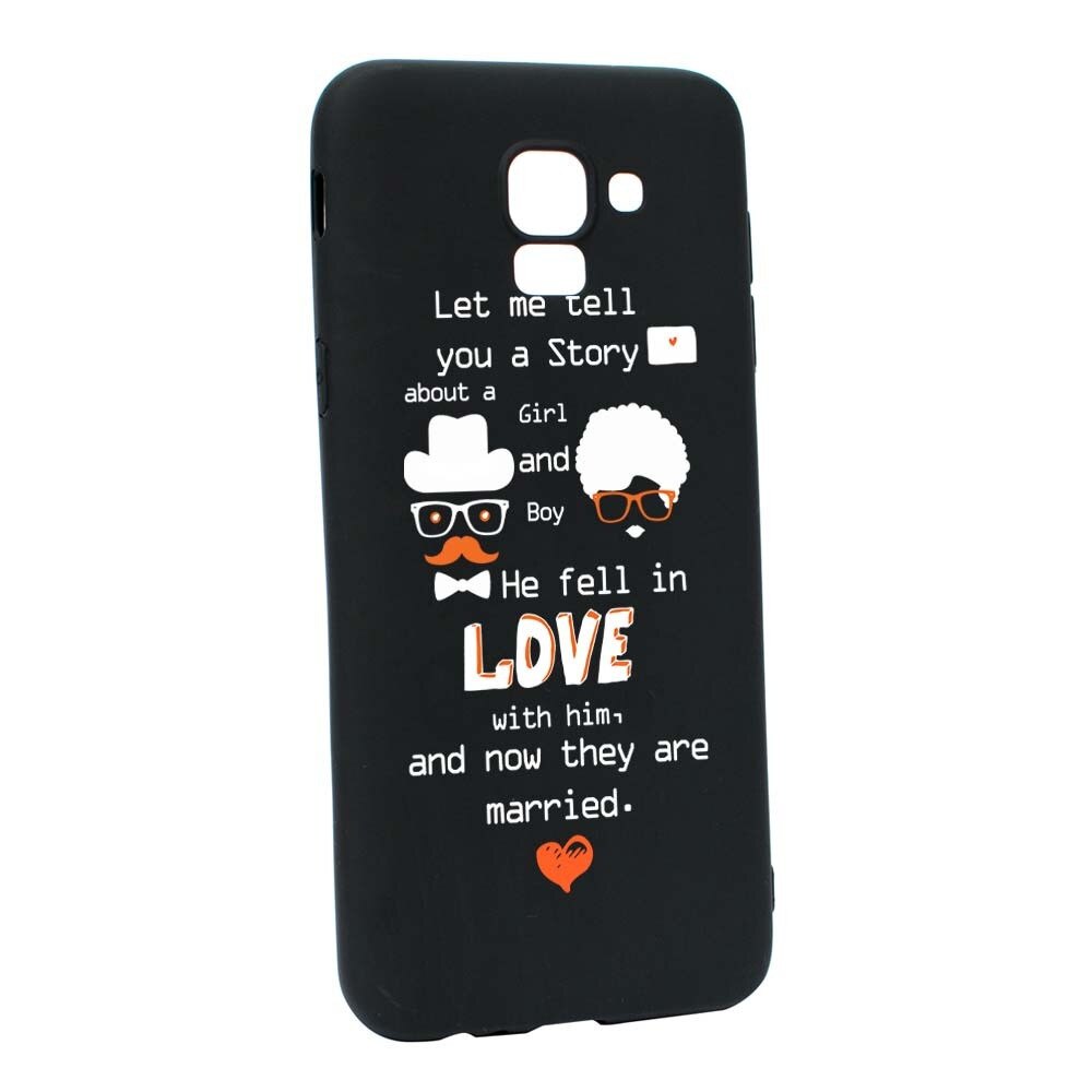 Husa Samsung Galaxy J6 2018, Silicon, Married B42