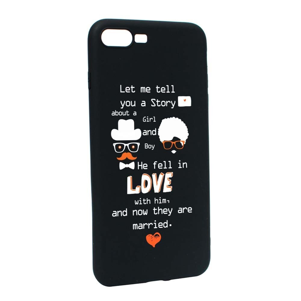 Husa Apple iPhone 7 Plus / 8 Plus, Silicon, Married B42