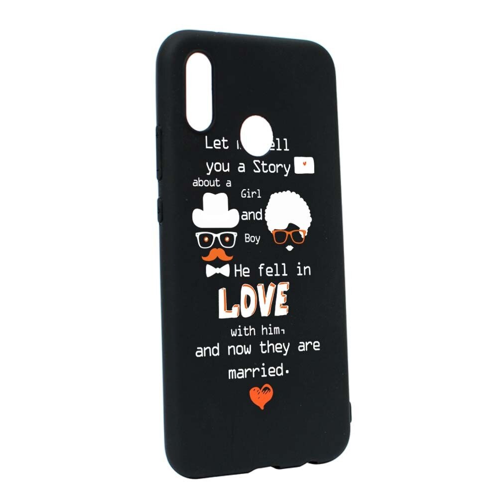 Husa Huawei P20 Lite, Silicon, Married B42