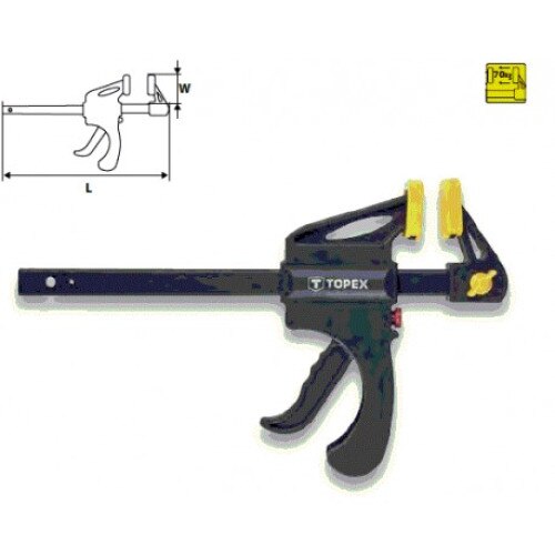 Clema cu actiune rapida 200x60 Topex 12A520