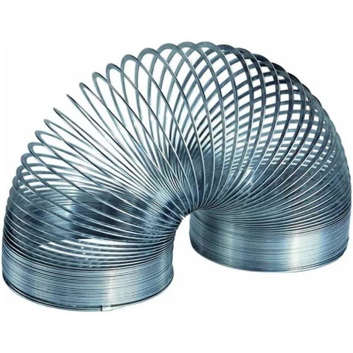 Fém Bow Slinky játék- 6 cm