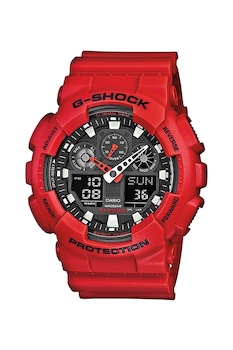 Casio - Мултифункционален часовник G-Shock, Червен