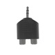 Adaptor audio stereo jack 3,5mm la 2 prize RCA