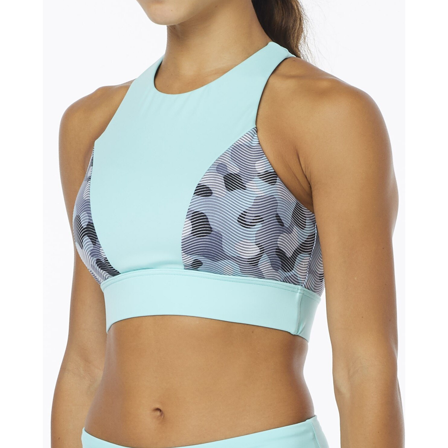 Bustiera de Dama Lavare Amira Top TYR - L - 219 - Gri/Menta