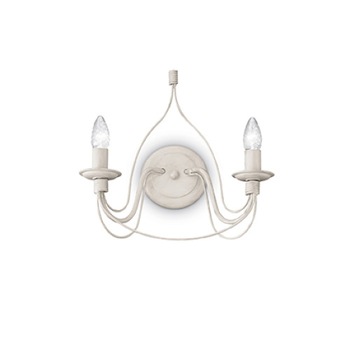 Aplica CORTE 028460, Ideal Lux, alb antichizat, 2 x 40W E14 Aplica CORTE 028460, Ideal Lux, alb antichizat, 2 x 40W E14