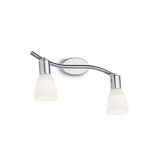 Aplica SNAKE 002767, Ideal Lux, alb, 2 x 40W E14