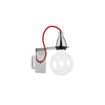Aplica MINIMAL 045207, Ideal Lux, cromat, 1 x 60W E27 Aplica MINIMAL 045207, Ideal Lux, cromat, 1 x 60W E27