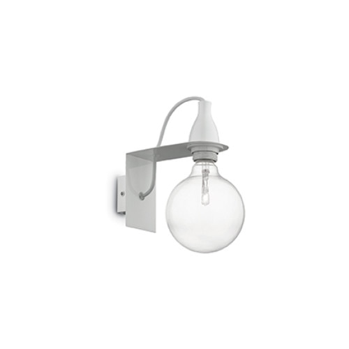 Aplica MINIMAL 045191, Ideal Lux, alb, 1 x 60W E27