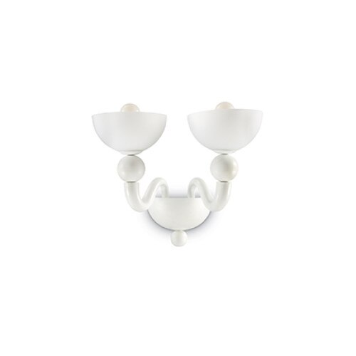 Aplica BON BON 093987, Ideal Lux, alb, 2 x 40W E14