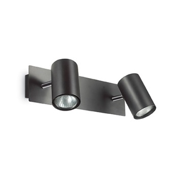 Aplica SPOT 156743, Ideal Lux, negru, 2 x 50W GU10 Aplica SPOT 156743, Ideal Lux, negru, 2 x 50W GU10