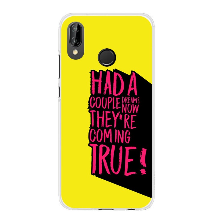 Husa Silicon Dreams 3 pentru Huawei P20 Lite