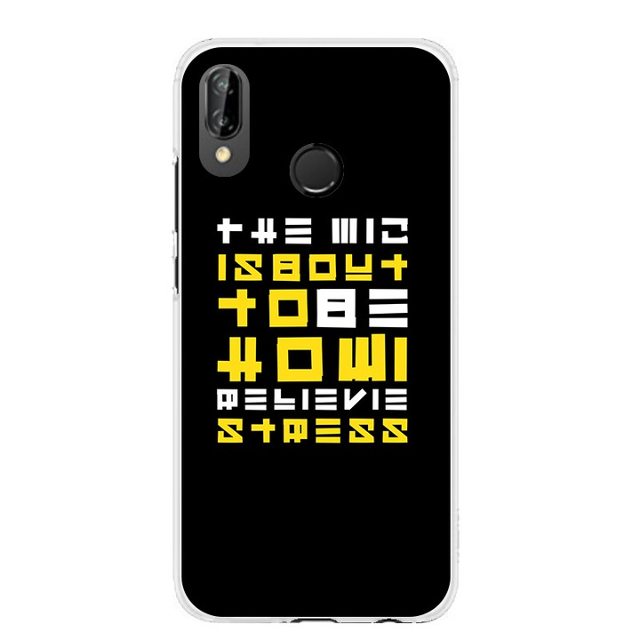 Husa Silicon The Mic 3 pentru Huawei P20 Lite