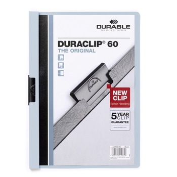 Dosar de prezentare Durable Duraclip, 60 coli, albastru Dosar de prezentare Durable Duraclip, 60 coli, albastru