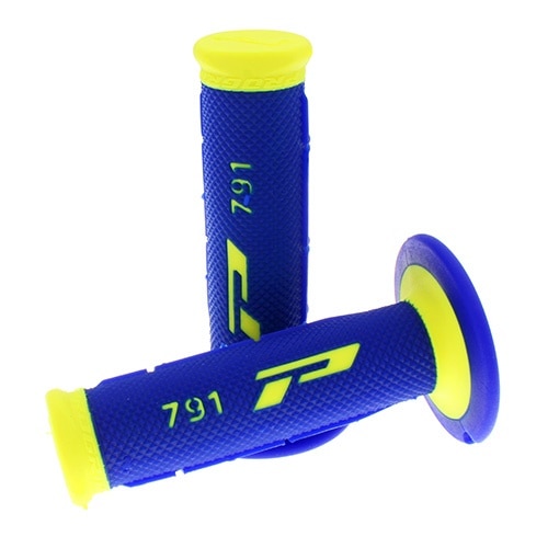 Set 2 Mansoane Progrip MX 791 Double Density Culoare Galben/Albastru