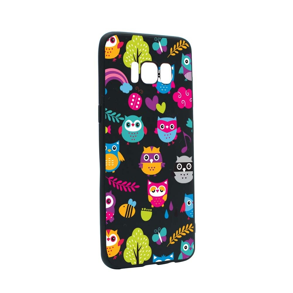 Husa Samsung Galaxy S8, Silicon, Owl B43