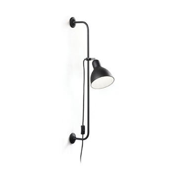 Aplica SHOWER 179643, Ideal Lux, negru, 1 x 60W E27 Aplica SHOWER 179643, Ideal Lux, negru, 1 x 60W E27