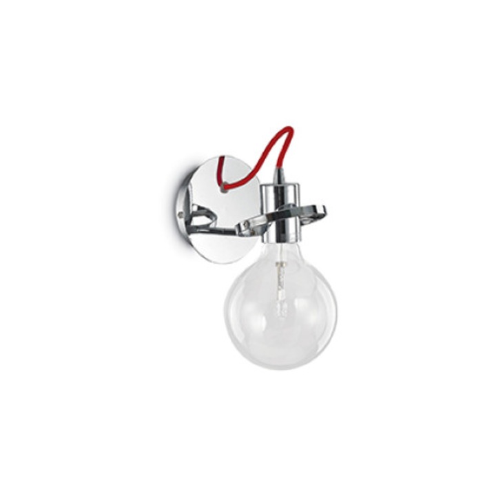 RADIO lámpa, 119427, Ideal Lux, króm, 1 x 60W E27