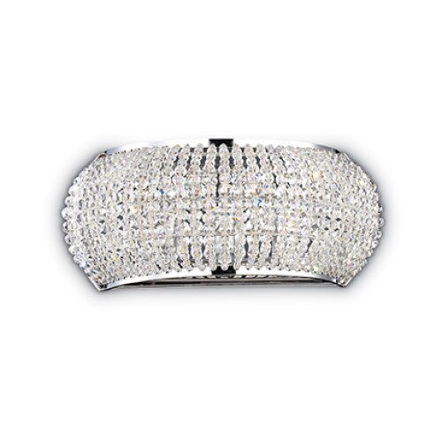 Aplica PASHA' 082264, Ideal Lux, cromat, 3 x 40W G9