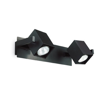 Aplica MOUSE 156705, Ideal Lux, negru, 2 x 50W GU10 Aplica MOUSE 156705, Ideal Lux, negru, 2 x 50W GU10